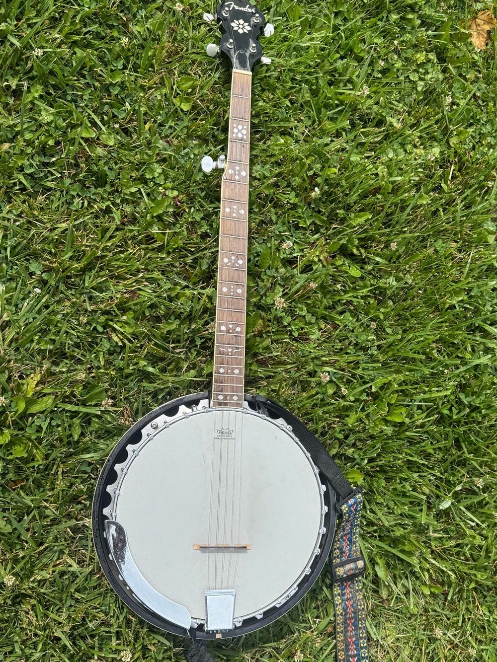 Fender FB-54 Five String Banjo, Mahogany Resonator, Aluminum Tone Ring